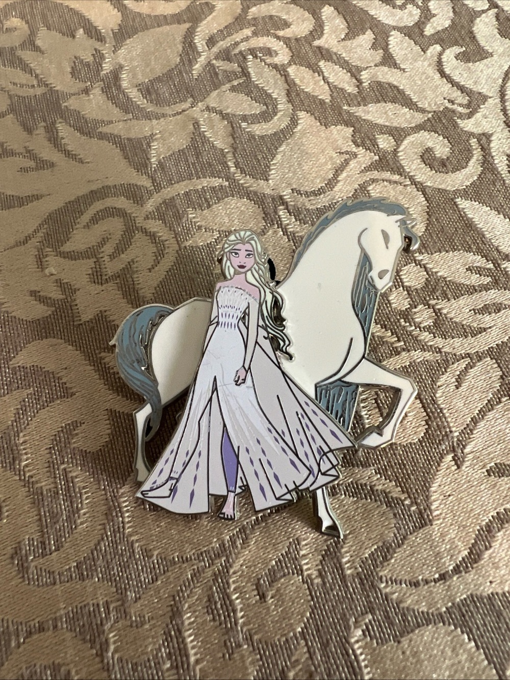 Disney Pin Elsa & Nokk Frozen II 2020 Movie Entertainment Powerful Magical